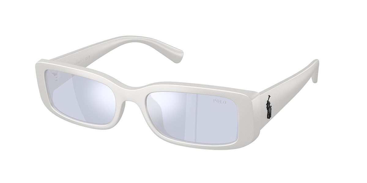 Polo Ralph Lauren PH4249U 58621U 53 Lunettes De Soleil Homme Argentées