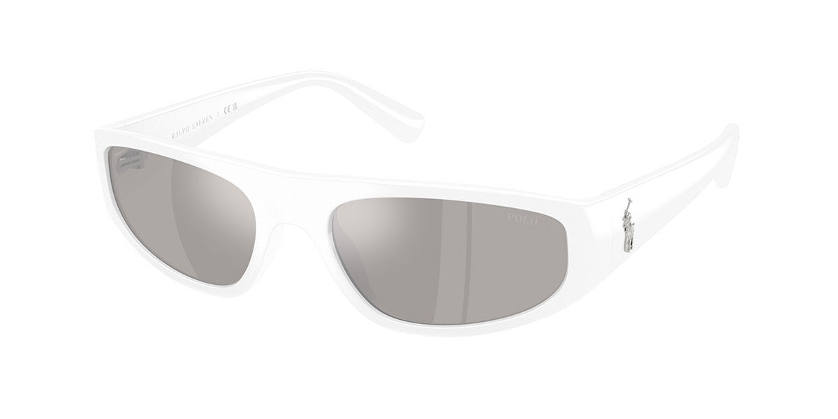 Polo Ralph Lauren PH4250U 58596G 57 Lunettes De Soleil Homme Blanches