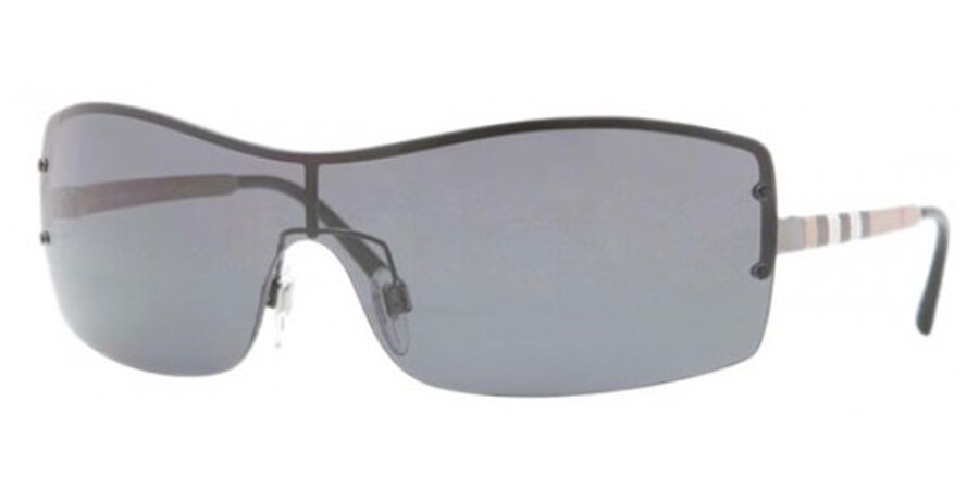 Burberry BE3073 Polarized 100381 Sunglasses Grey | SmartBuyGlasses India