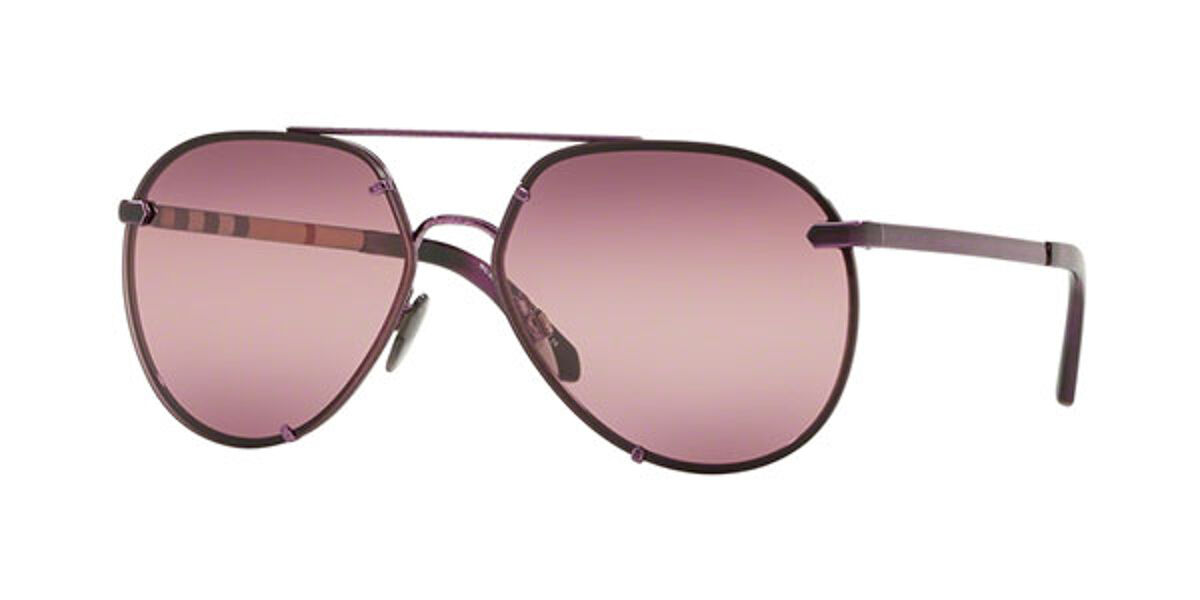 Burberry BE3099 1270W9 Sunglasses in Purple | SmartBuyGlasses USA