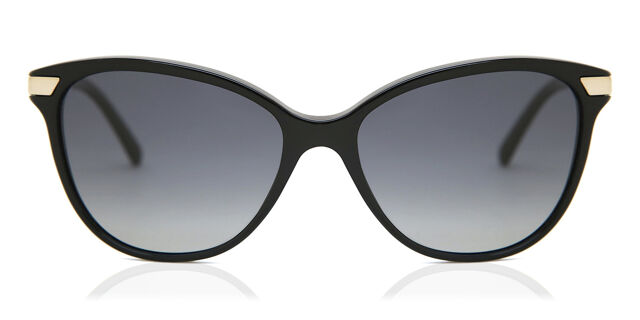 Burberry BE4216 Polarized 3001T3 Cat Eye Black Sunglasses  display picture 3