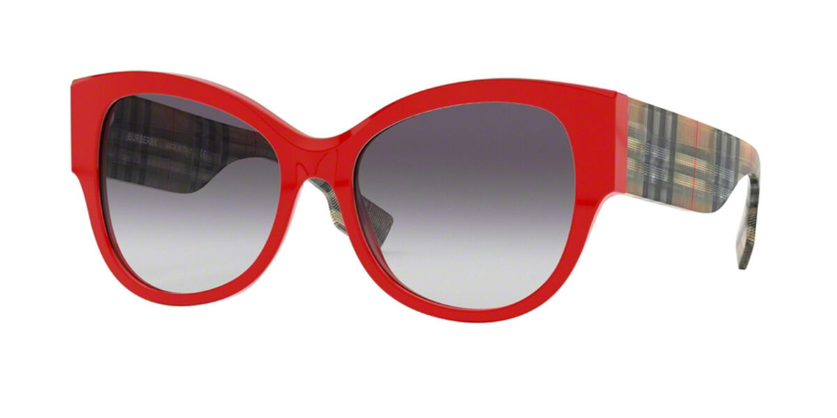 Burberry BE4294 38148G Sunglasses Red | SmartBuyGlasses UK
