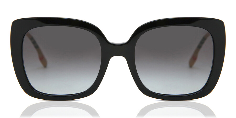 Burberry BE4323 CAROLL 38538G Sunglasses Black | VisionDirect Australia