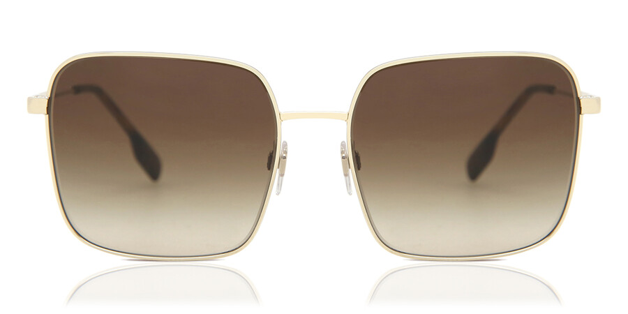 Burberry BE3119 JUDE 110913 Sunglasses Light Gold | VisionDirect Australia