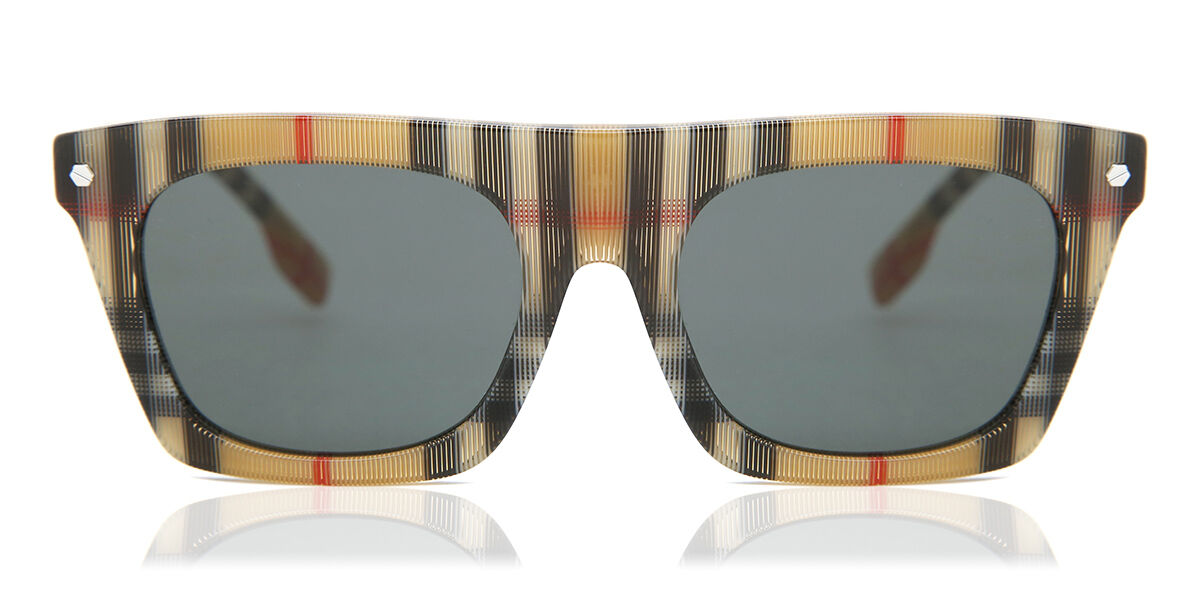Burberry BE4318 CAMRON 377887 Sunglasses Brown Grey Red | VisionDirect  Australia