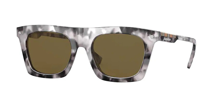 Burberry BE4318 CAMRON 389473 Sunglasses Grey Havana | VisionDirect  Australia