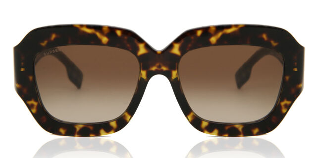 Burberry BE4334 MYRTLE 393013 Square Dark Havana Sunglasses  display picture 3