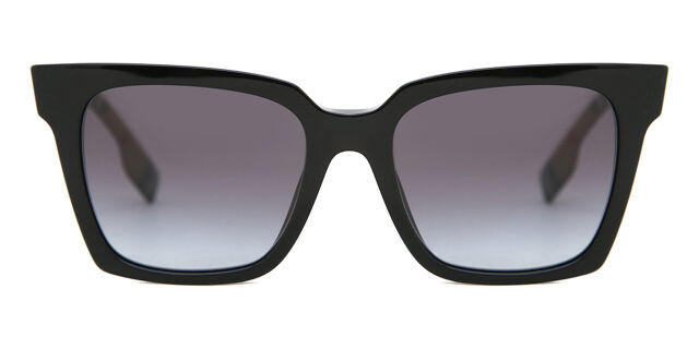 Burberry BE4335 39298G BRAND NEW Sunglasses Black Grey Square Women Burberry Women AUTHENTIC Sunglasses Black Grey Square BE4335  main image 2
