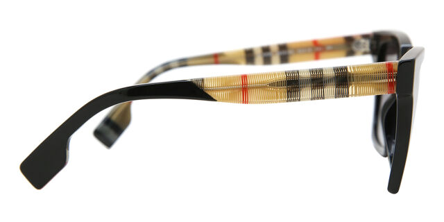 Burberry BE4335 MAPLE 39298G Square Black Sunglasses  display picture 1