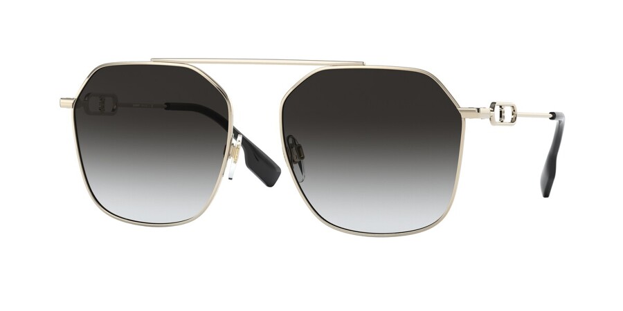 Burberry BE3124 EMMA 11098G Sunglasses Light Gold | SmartBuyGlasses Canada