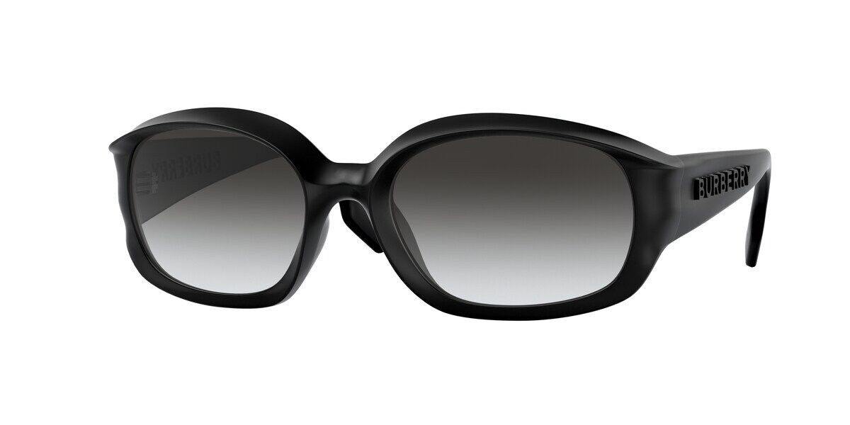 Burberry BE4338 MILTON 34648G Sunglasses Black | VisionDirect Australia