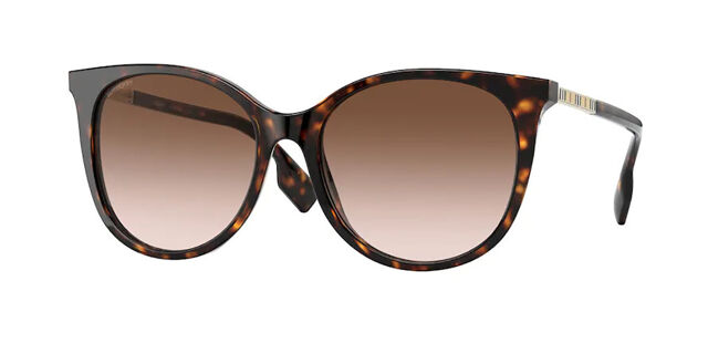 Burberry BE4333F ALICE Asian Fit 300213 Cat Eye Dark Havana  display picture 1