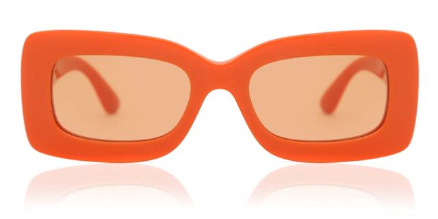 Burberry BE4343 ASTRID 393874 Rectangle Orange Sunglasses  display picture 3