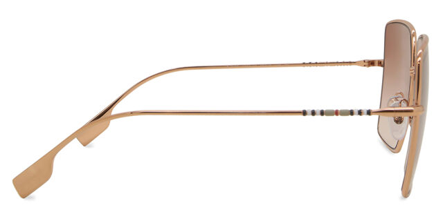Burberry BE3133 DAPHNE 133713 Square Rose Gold Sunglasses  display picture 2