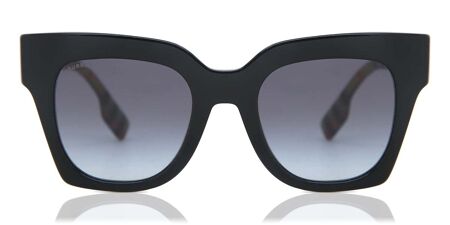 Burberry BE4364 KITTY 39428G Square Black Sunglasses  display picture 2