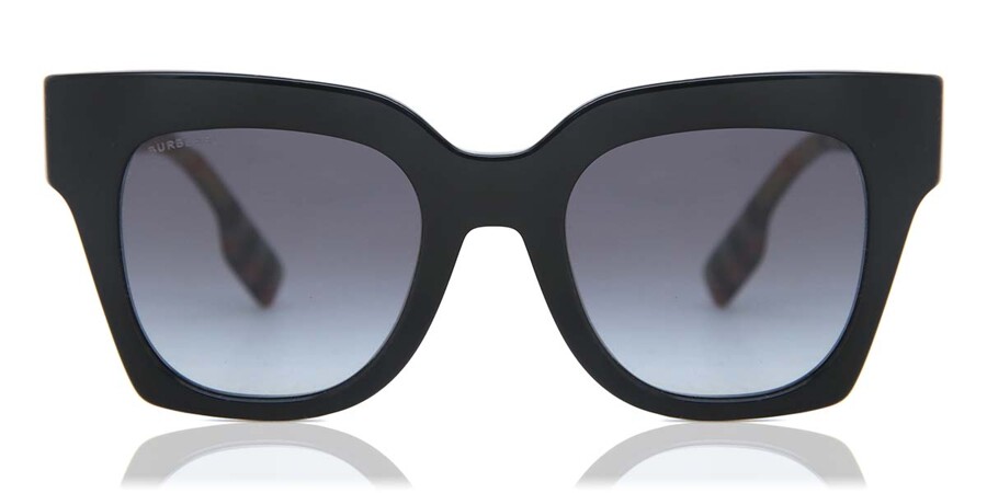 Burberry BE4364 KITTY 39428G Sunglasses Black | VisionDirect Australia