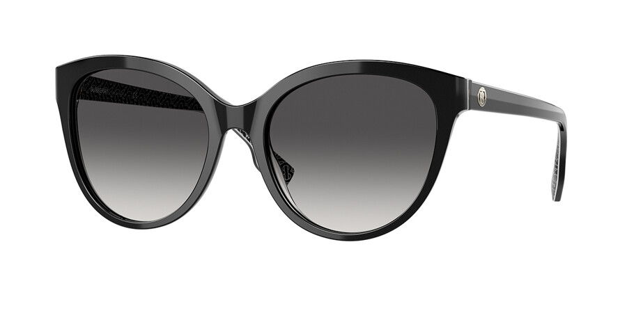 Burberry BE4365 BETTY 39778G Sunglasses Black | SmartBuyGlasses Canada