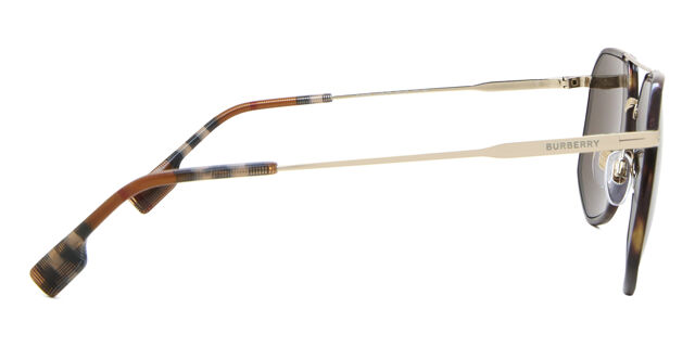 Burberry BE3139 110973 Pilot Dark Tortoise Sunglasses  display picture 3