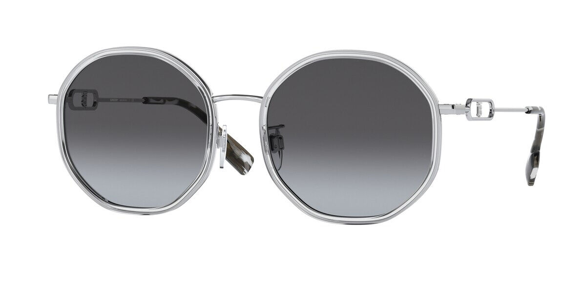 Burberry BE3127D Asian Fit 10058G Sunglasses Silver SmartBuyGlasses India
