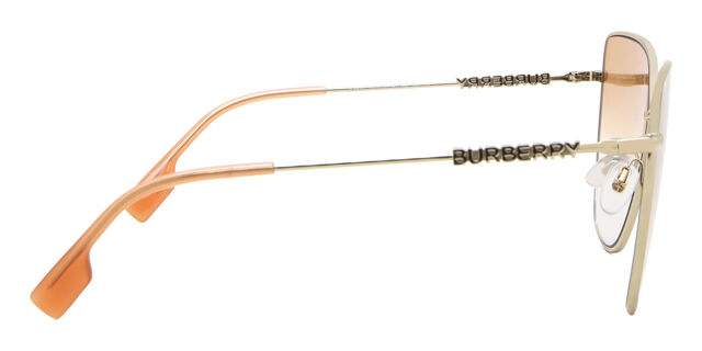 Burberry BE3143 ALEXIS 1109V0 Cat Eye Light Gold Sunglasses  display picture 3