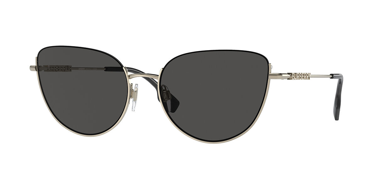 BE3144 HARPER Asian Fit sunglasses Black Light Gold
