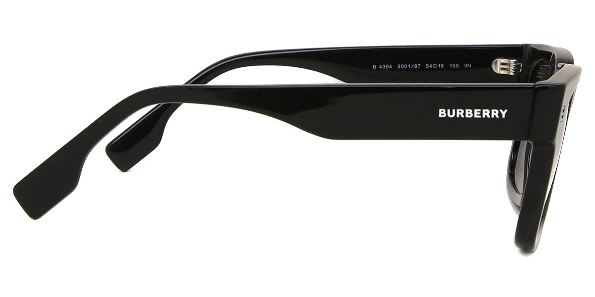 Burberry BE4394 HAYDEN 300187 Square Black Sunglasses