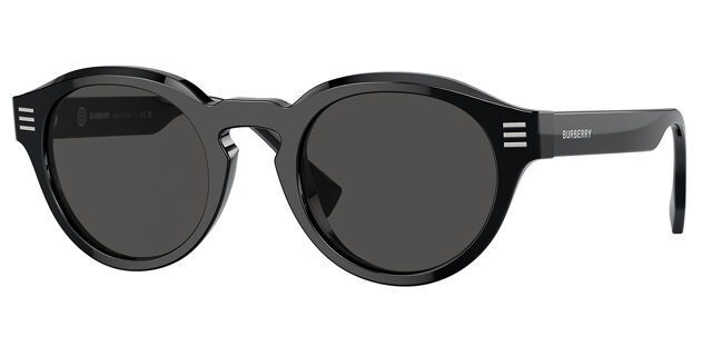 Burberry BE4404 300187 Oval Black Sunglasses  display picture 1