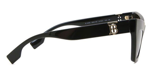 Burberry Sunglasses BE4405-300187-51 New with tags Burberry BE4405 300187 Cat Eye Black Sunglasses  main image 3