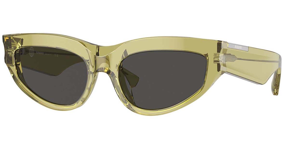Photos - Sunglasses Burberry BE4425U 411887 Women's  Green Size 55 