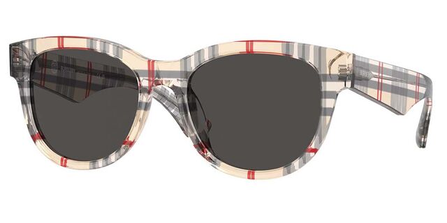 Burberry BE4432U 412287 Oval Transparent Vintage Checkered  display picture 3