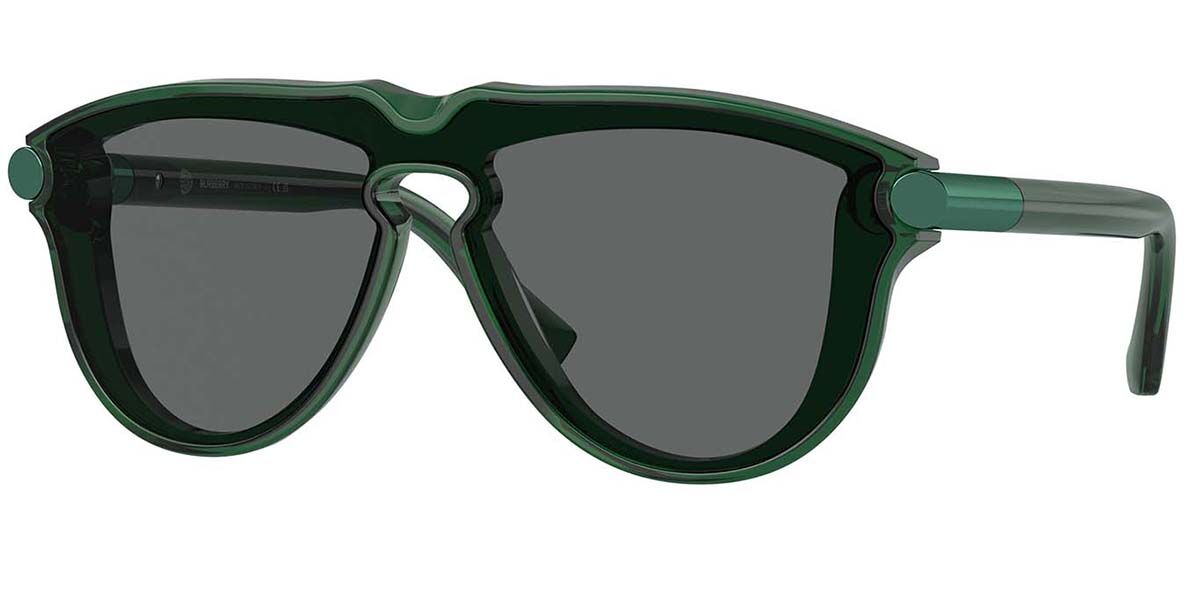 Photos - Sunglasses Burberry BE4427 410487 Men's  Green Size 136 