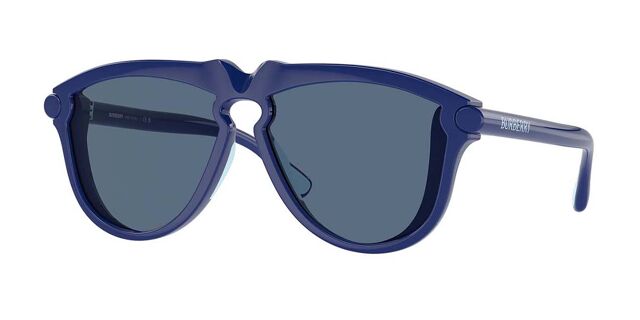 Burberry Dark Blue Sunglasses with Case Curve Pilot Sunglasses​ in Black - Women | Burberry® Official main image 4
