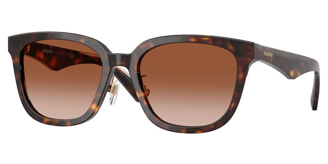 Burberry Sunglasses BE4446D-300213-57 New with tags Burberry BE4446D 300213 Dark Havana Sunglasses for Woman  main image 4