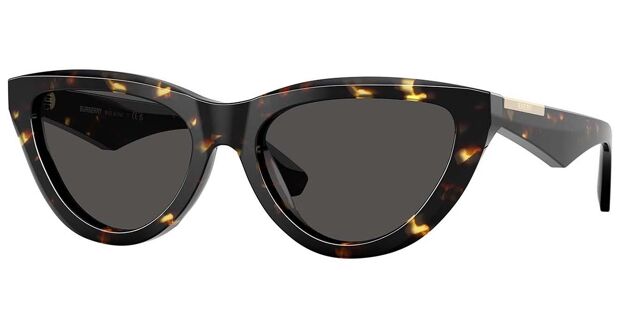 Burberry Black and Tortoise Sunglasses Sunglasses Burberry BE4435 | Free Shipping | Glasses.com® main image 2