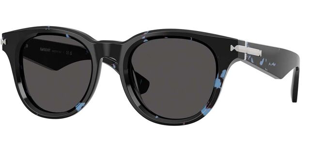Burberry BE4439 411187 Oval Blue Tortoise Sunglasses  display picture 1