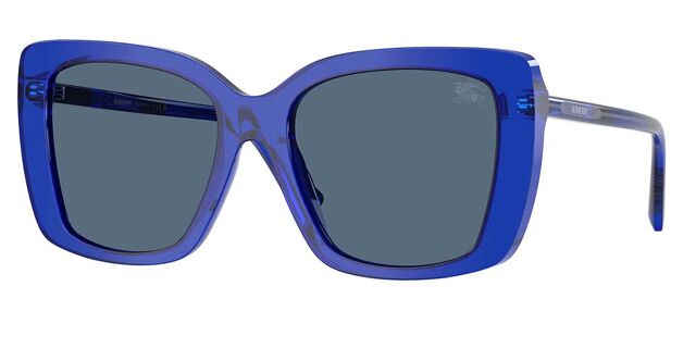 Burberry BE4456 416880 Cat Eye Transparent Blue Sunglasses  display picture 1