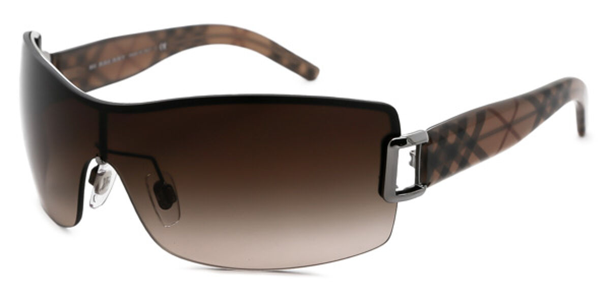 Burberry BE3043 100313 Sunglasses Grey | VisionDirect Australia