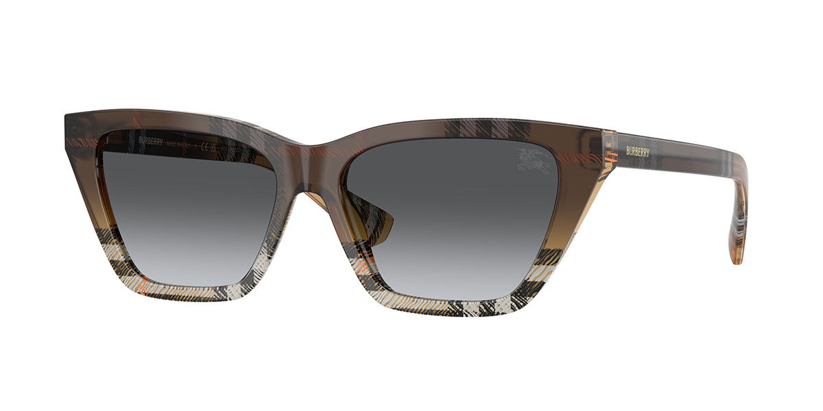 Burberry BE4468 Polarized 4202T3 54  Solglas&ouml;gon Kvinna