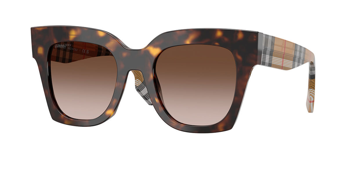 Burberry BE4364 KITTY 425113 Women’s Sunglasses Tortoiseshell Size 49