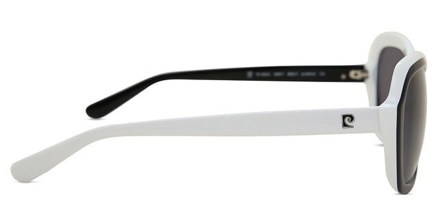 Lunettes De Soleil Pierre Cardin P.C. 8408/S Noir Et Blanc 56/17/135 - Neuf Avec étiquettes