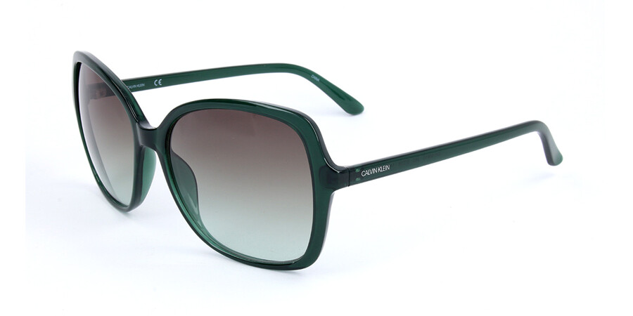 Calvin Klein CK19561S 360 Sunglasses in Milky Emerald | SmartBuyGlasses USA