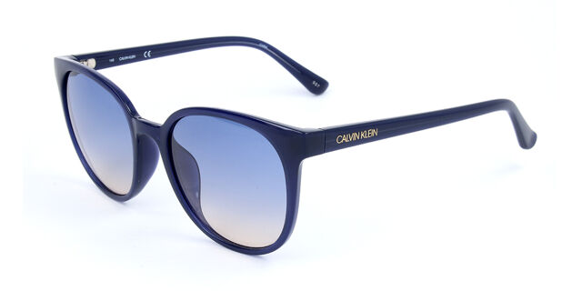 Calvin Klein CK19563S 410 Oval Milky Navy Sunglasses  display picture 3