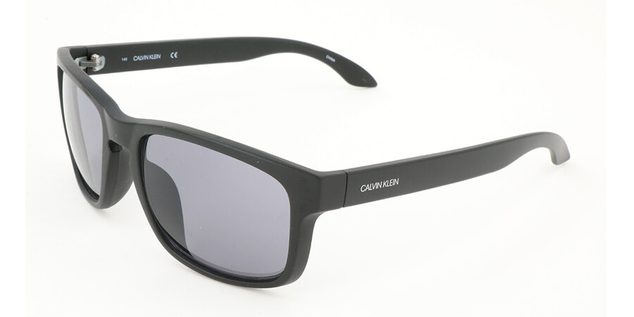 Calvin Klein CK19566S 001 Sunglasses in Matte Black | SmartBuyGlasses USA