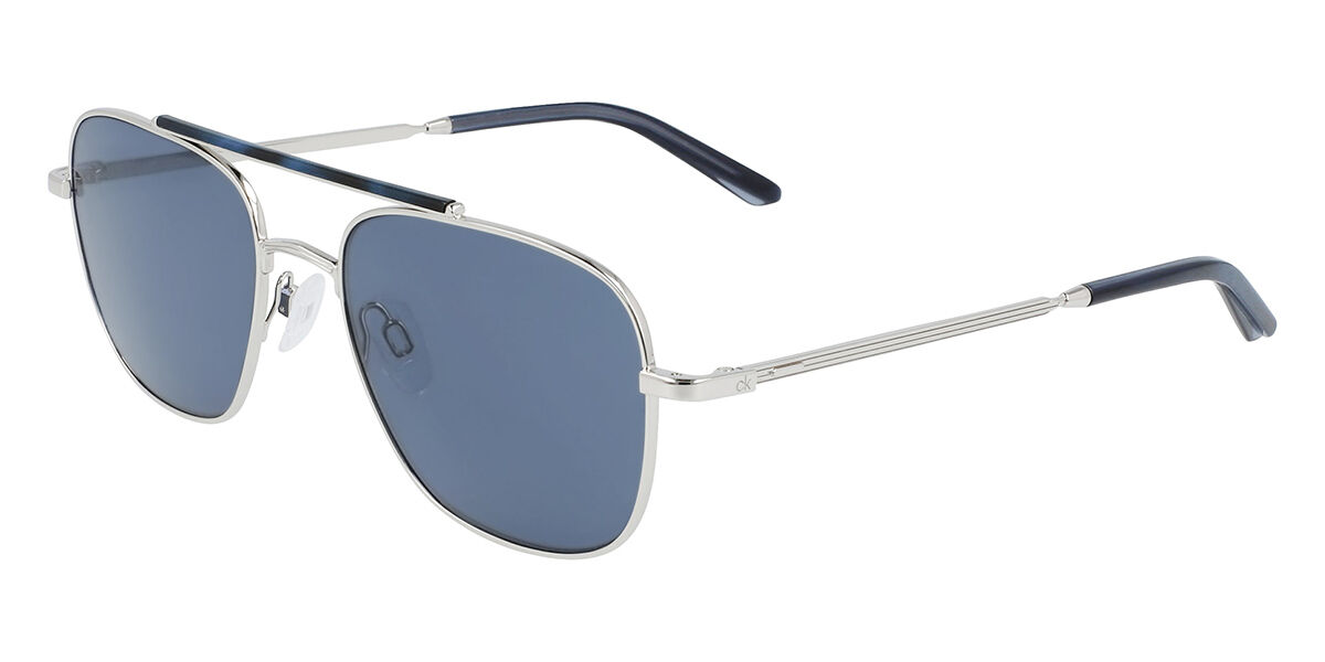 Calvin Klein CK21104S 045 Sunglasses Silver | VisionDirect Australia