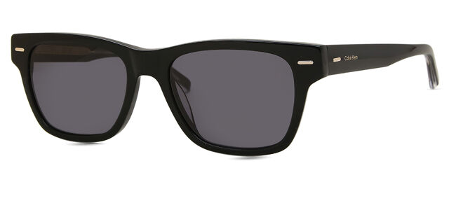 Calvin Klein CK21528S 001 Square Shiny Black Sunglasses  display picture 1