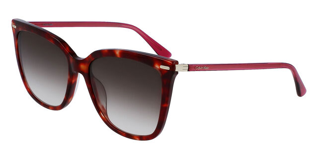 Calvin Klein CK22532S 609 Square Red Tortoise Sunglasses  display picture 1