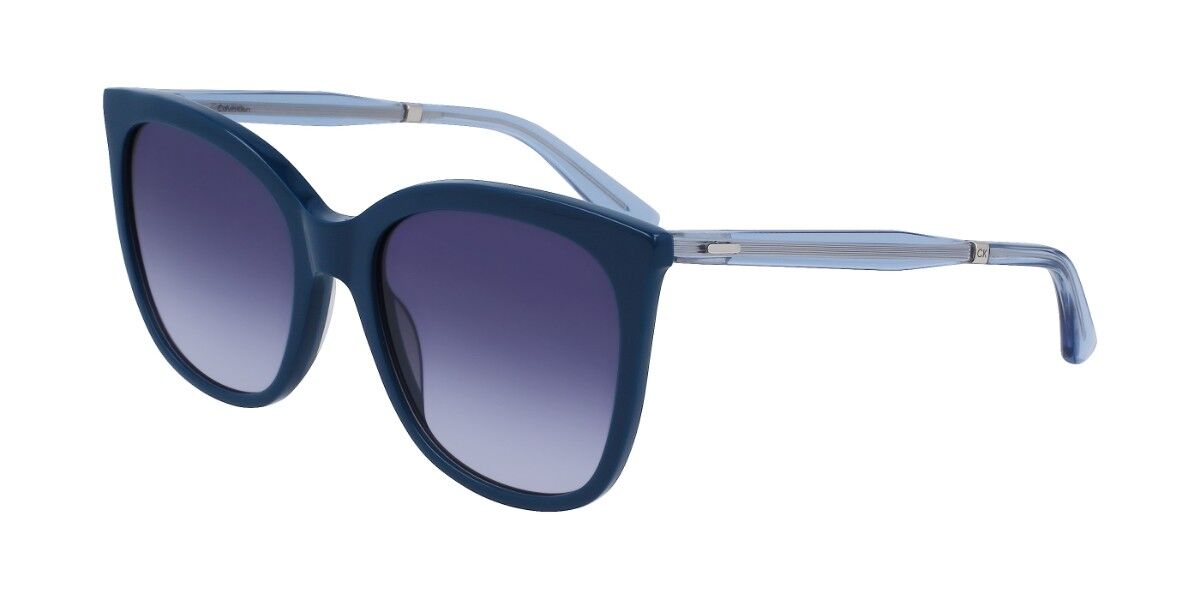 Calvin Klein CK23500S 438 Women’s Sunglasses Blue Size 55