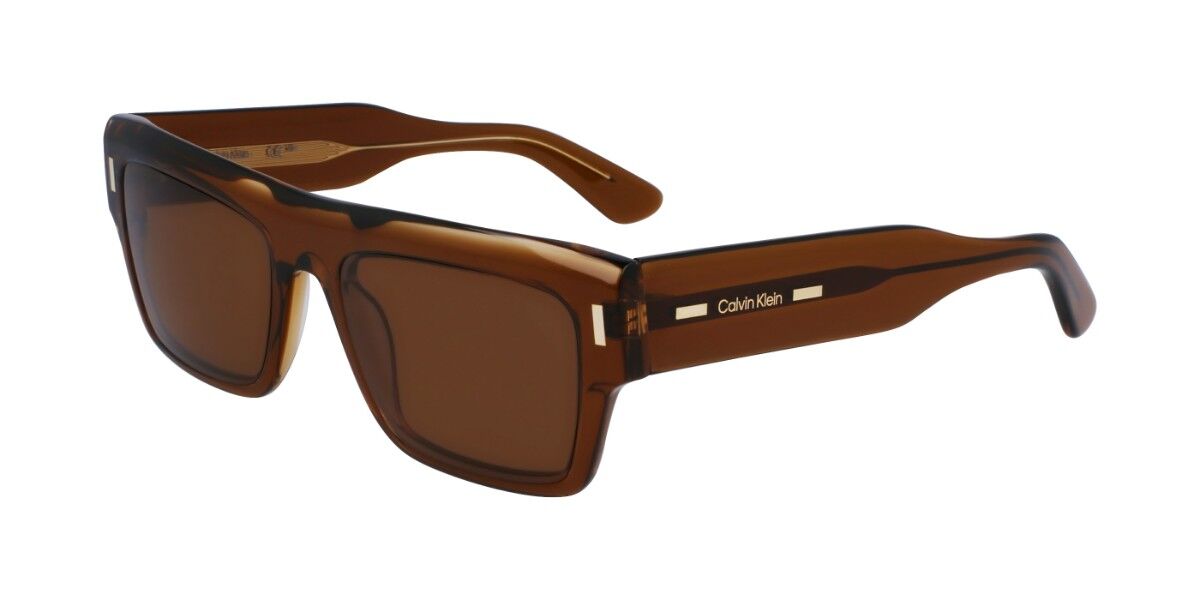 Calvin Klein CK23504S 200 Men's Sunglasses Brown Size 55
