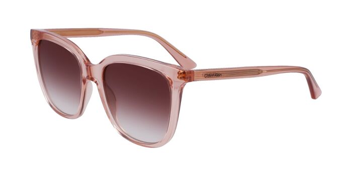 Calvin Klein CK23506S 200 Cat Eye Transparent Dark Brown  display picture 1