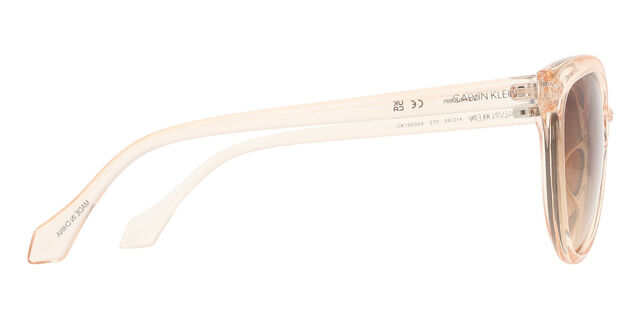 Calvin Klein CK19534S 270 Cat Eye Transparent Beige Brown  display picture 1